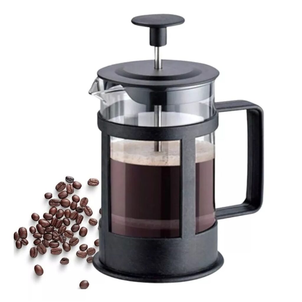 Cafeteira Prensa Francesa ÊZA Preta 600ml – EZA05CC