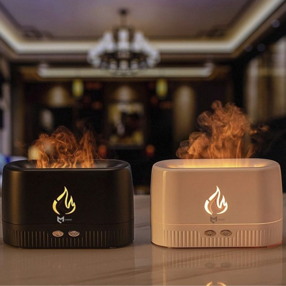 Umidificador e Difusor de Aromas ÊZA Flame Efeito de Chamas - EZA02CD