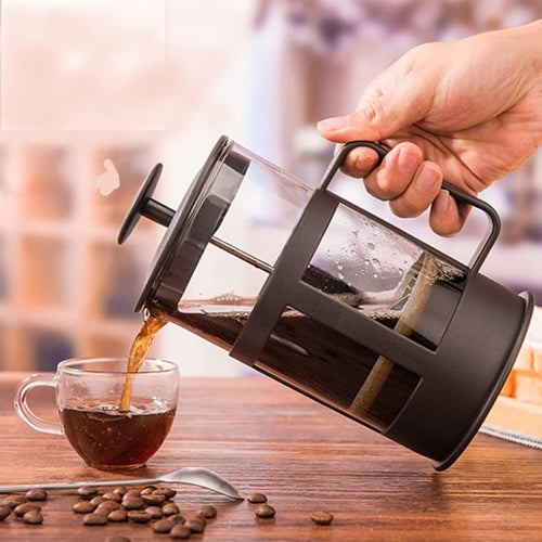 Cafeteira Prensa Francesa ÊZA Preta 600ml – EZA05CC