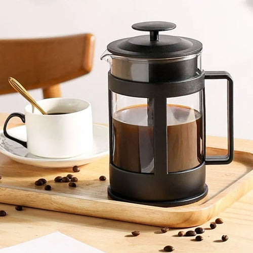 Cafeteira Prensa Francesa ÊZA Preta 600ml – EZA05CC